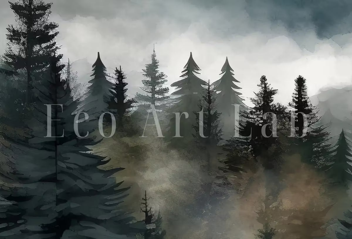 3 Piece Wall Art. Mountain Wall Art. Gallery Wall Set. Watercolor Mountain Prints. Set of 3 Prints. Landscape Print Set. Modern Home Decor