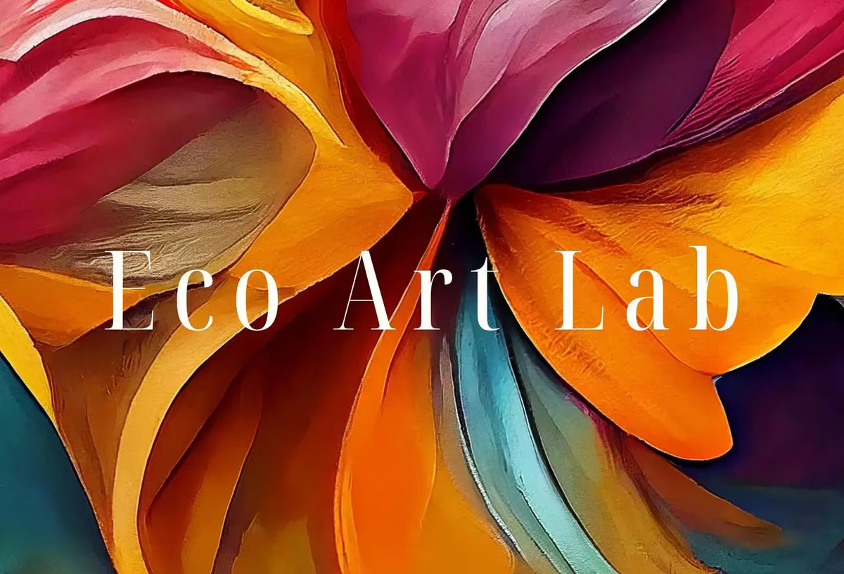 Abstract Modern Floral Print Digital Painting. Printable Wall Art. Colorful Abstract Flower Petals Botanical Art Print. Downloadable Art #3