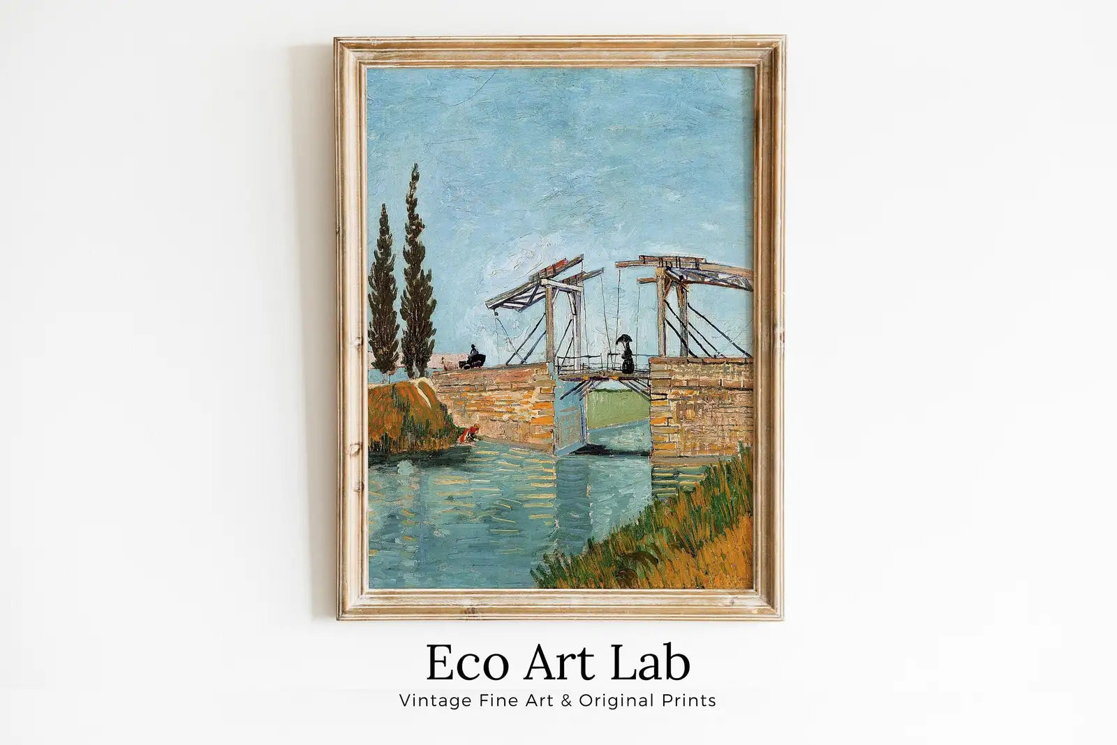 Bridge Landscape Vincent van Gogh Painting Printable Famous Art Print. Instant Download van Gogh Print Vintage Fine Art Digital Download – Printable Wall Art Digital Download – Digital Download