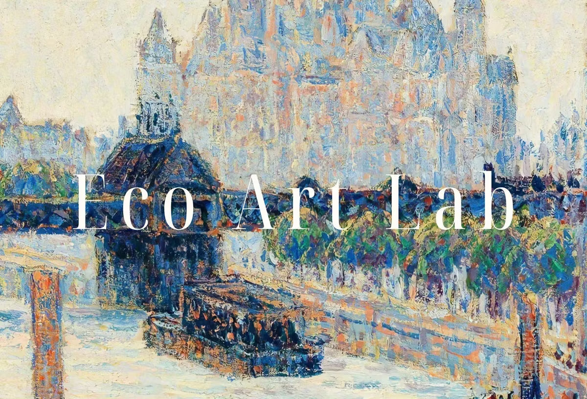 Charing Cross Bridge Vintage London Landscape Painting. Vertical Printable Wall Art. Home or Office Decor Print Digital Art Instant Download – Printable Wall Art