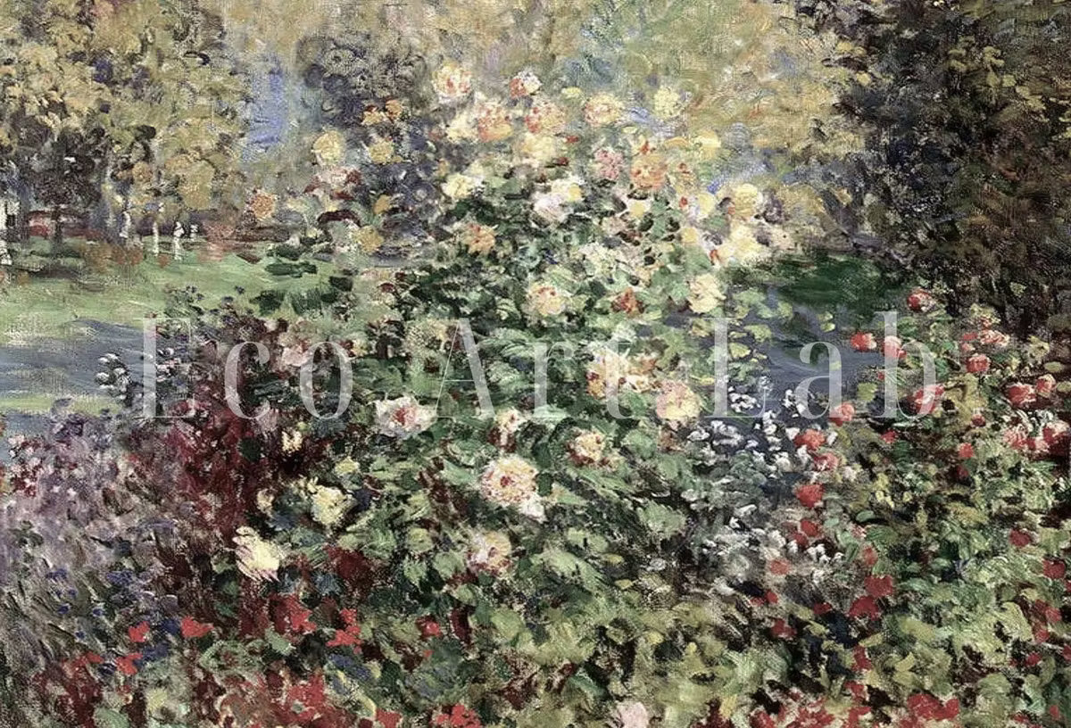 Claude Monet Famous Painting | Garden Landscape Fine Art Print | Instant Download Vintage Art | Printable Spring Decor – Printable Wall Art