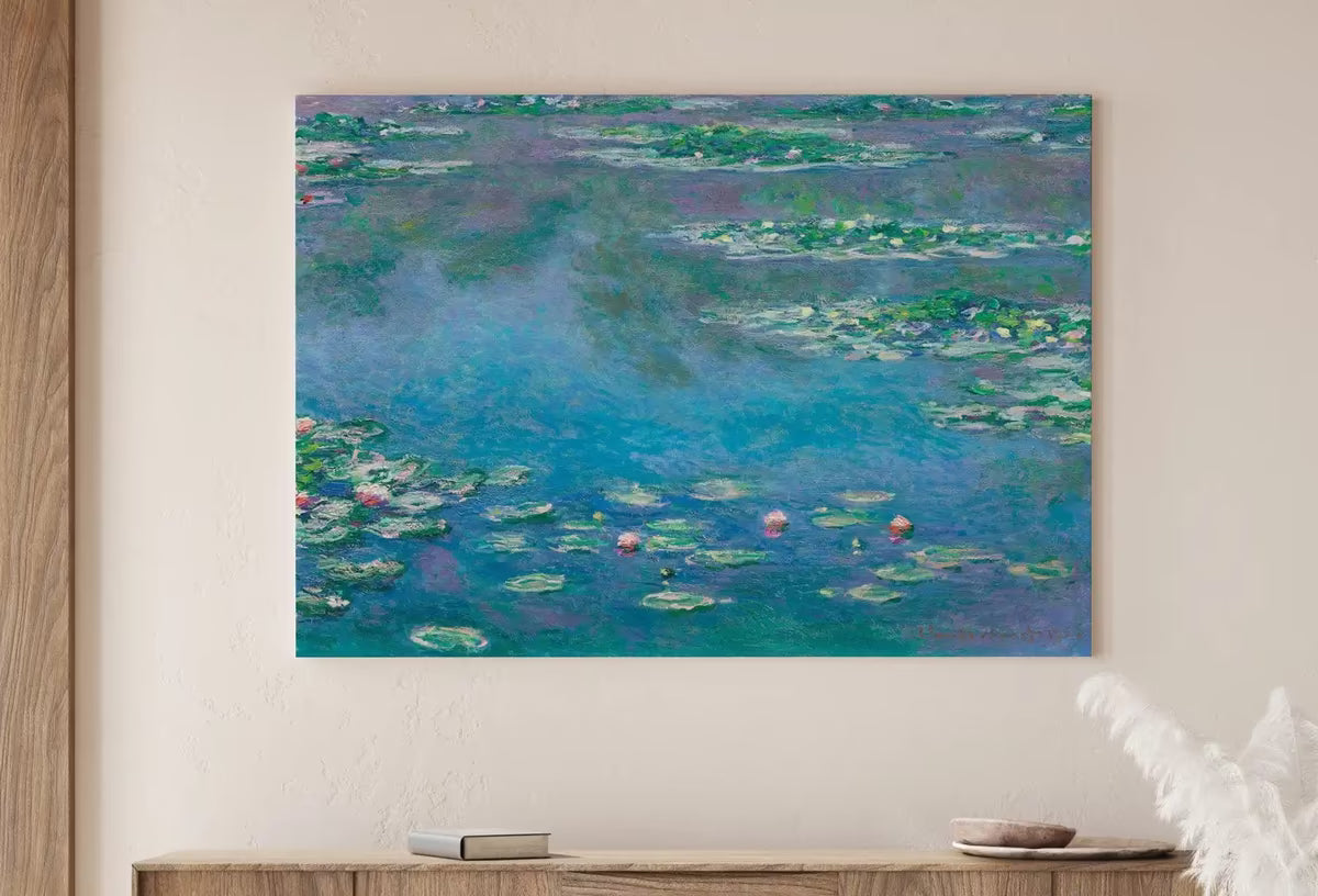 Claude Monet Water Lilies Painting Famous Monet Art. Instant Download Vintage Decor. Monet Botanical Print Printable Wall Art. Vintage Decor – Printable Wall Art