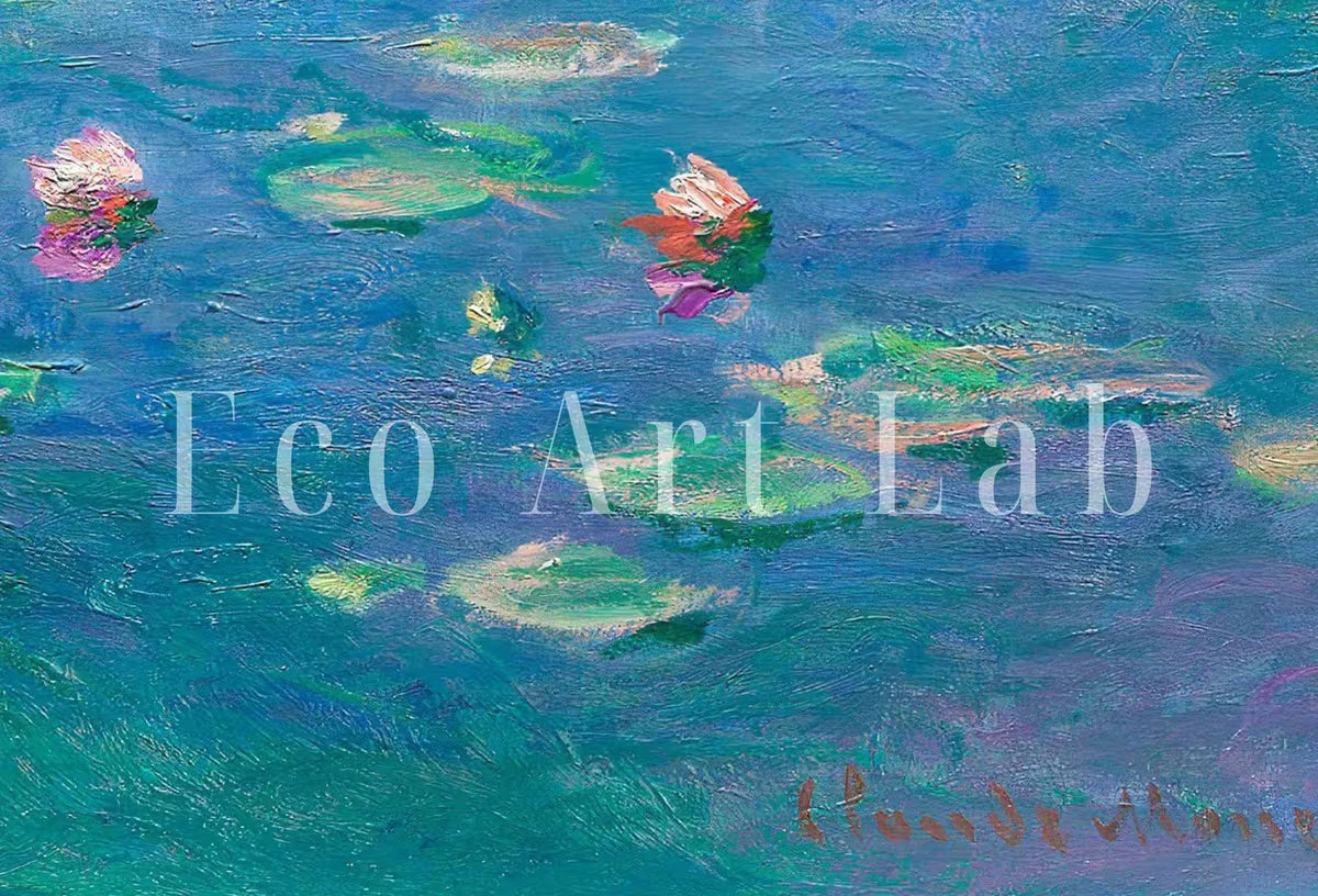 Claude Monet Water Lilies Painting Famous Monet Art. Instant Download Vintage Decor. Monet Botanical Print Printable Wall Art. Vintage Decor – Printable Wall Art