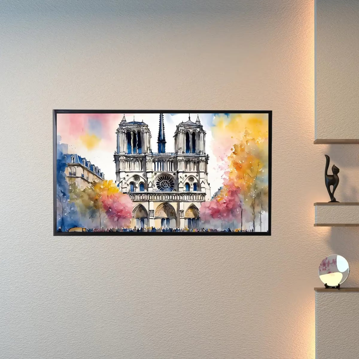 Colorful Abstract Art For Samsung Frame TV I 4K Digital Frame TV Art I Original Watercolor Decor For Living Room – Frame TV  Art