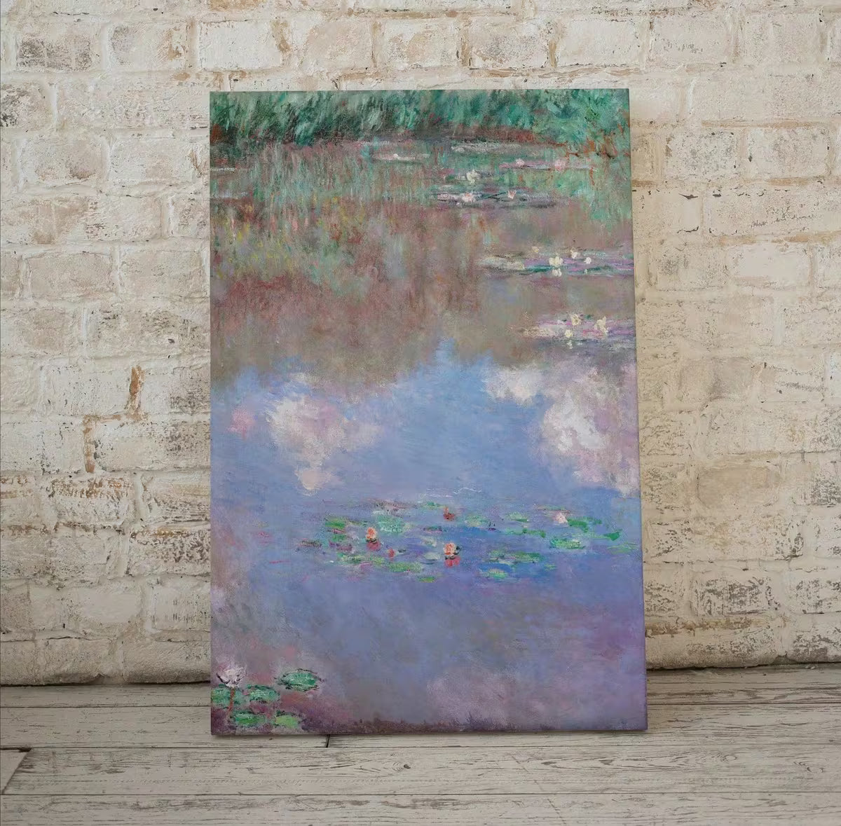 Famous Claude Monet Painting The Water Lily Pond. Instant Download Vintage Decor. Monet Botanical Print Printable Wall Art. Vintage Decor – Printable Wall Art