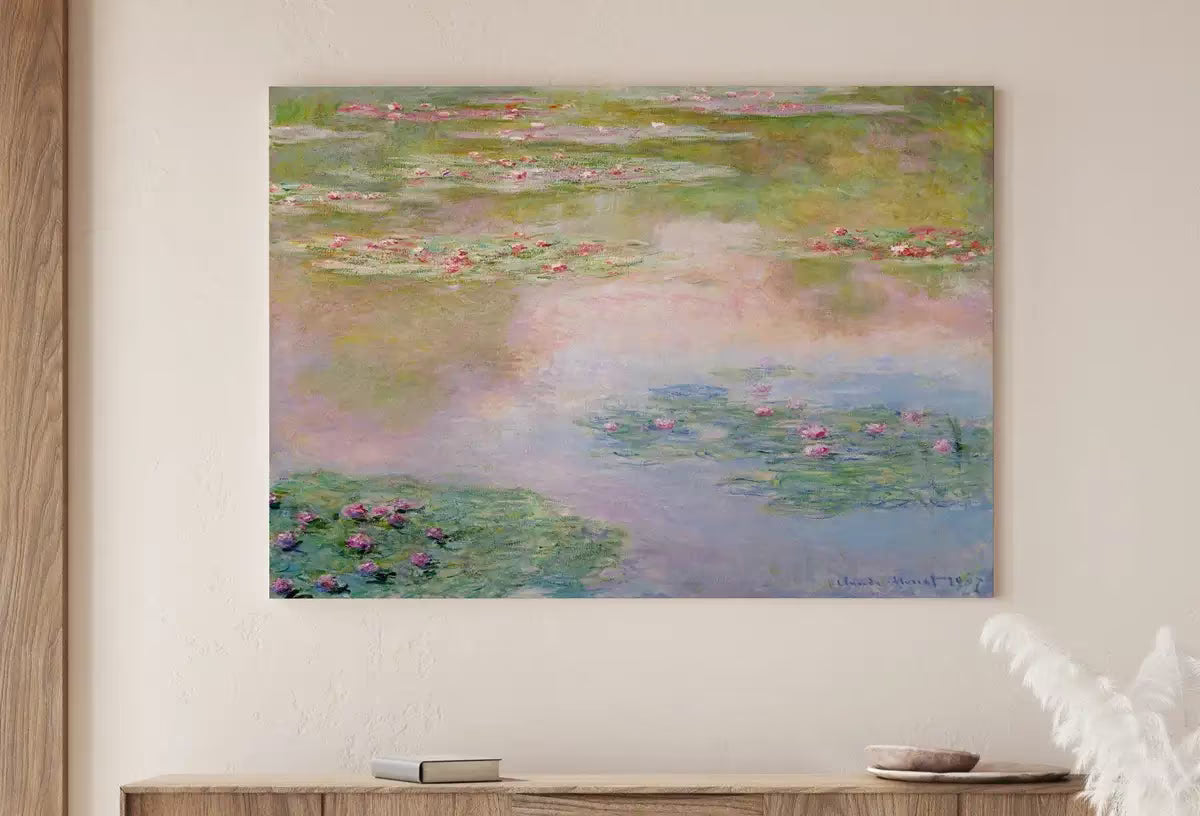 Famous Water Lilies Painting by Claude Monet. Monet Botanical Print. Vintage Decor. Printable Wall Art. Instant Download Vintage Decor. – Printable Wall Art