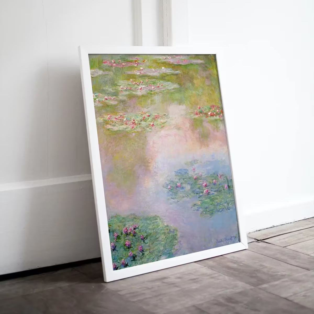 Famous Water Lilies Painting by Claude Monet. Printable Wall Art. Instant Download Vintage Decor. Monet Botanical Print. Vintage Decor – Printable Wall Art