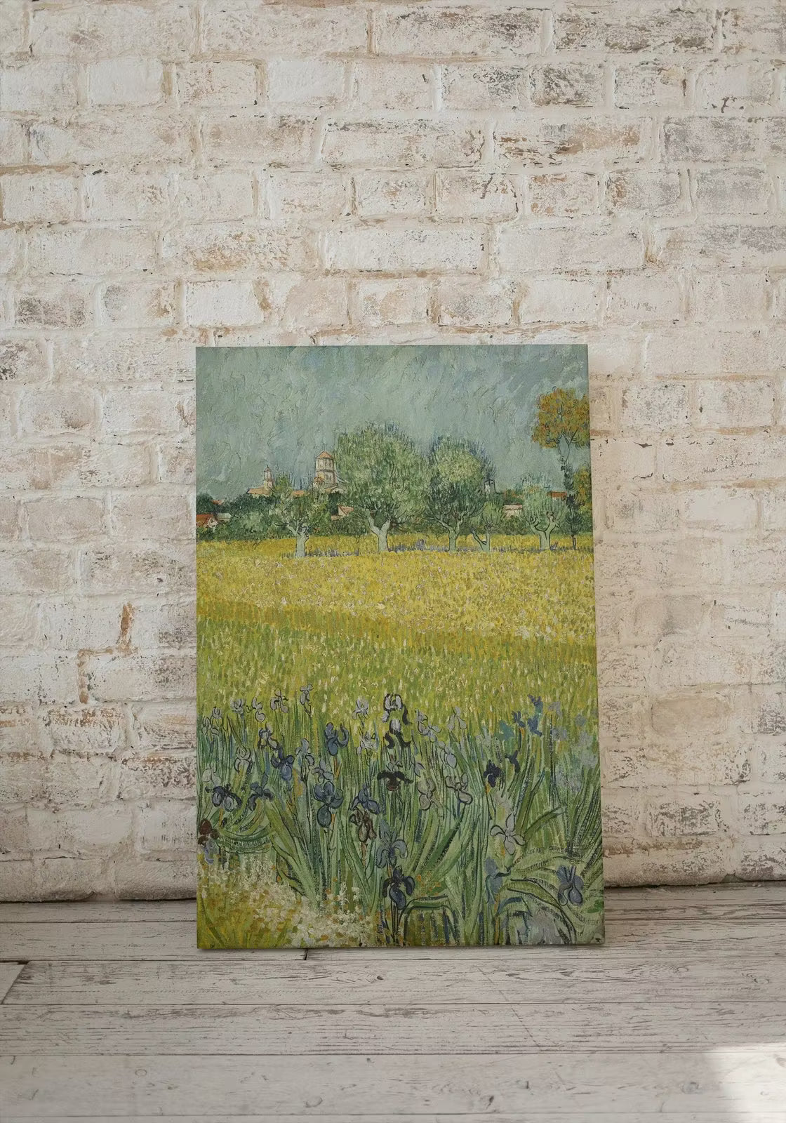 Field with Flowers Vincent van Gogh Printable Famous Art Print. Instant Download. van Gogh Print. Vintage Landscape Painting. Fine Art Print – Printable Wall Art