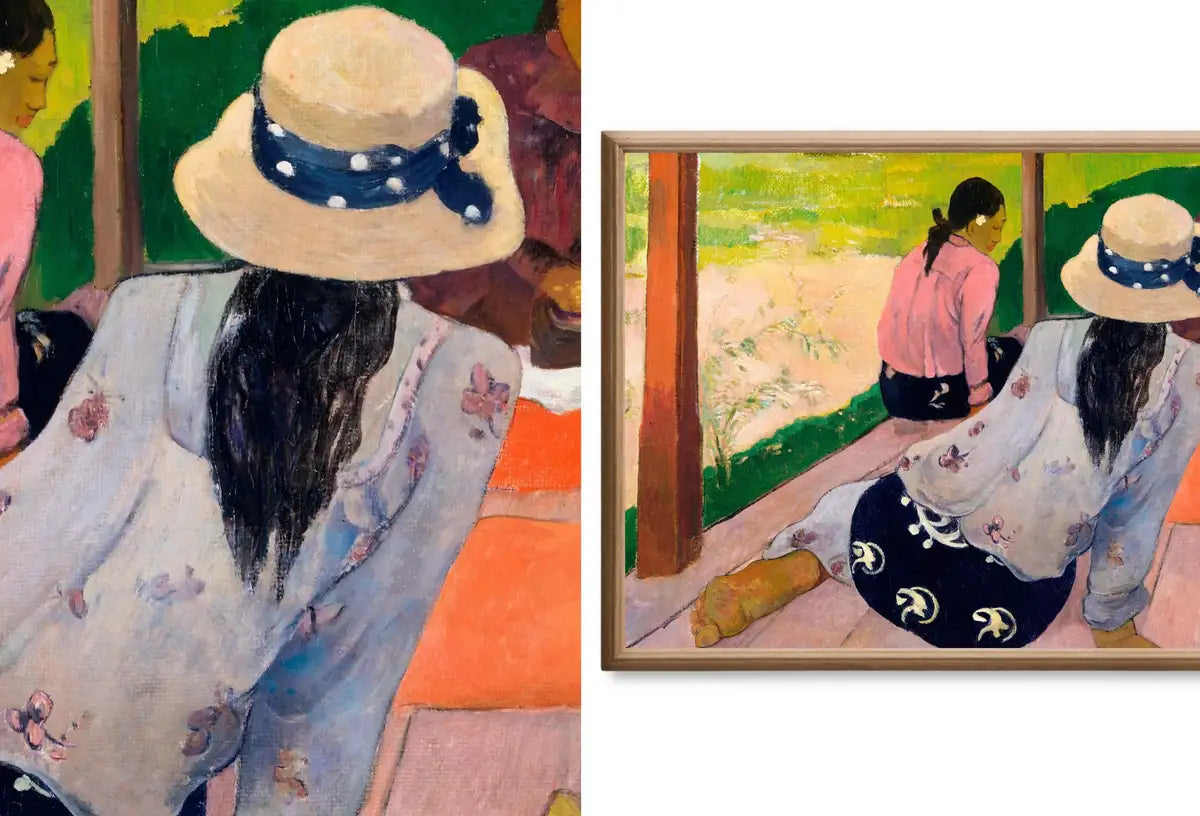 Detail view of artwork from Gauguin Wall Art for Frame TV. (variation 1)
