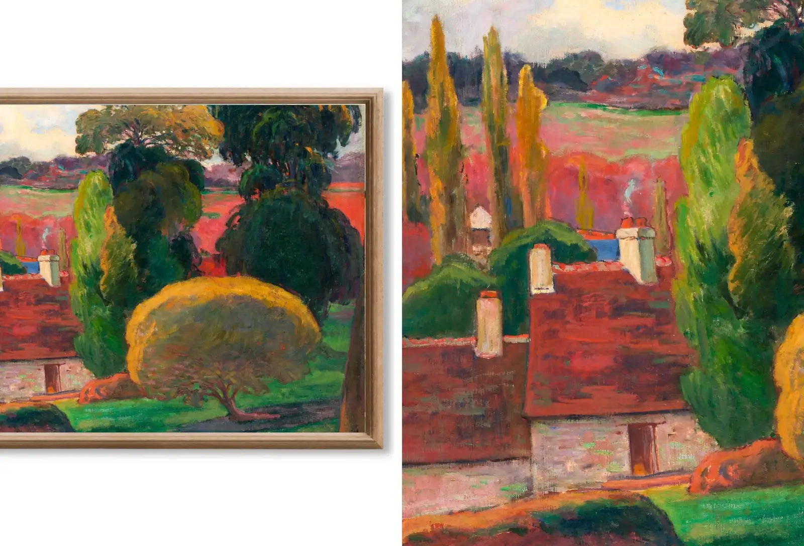 Detail view of artwork from Gauguin Wall Art for Frame TV. (variation 2)