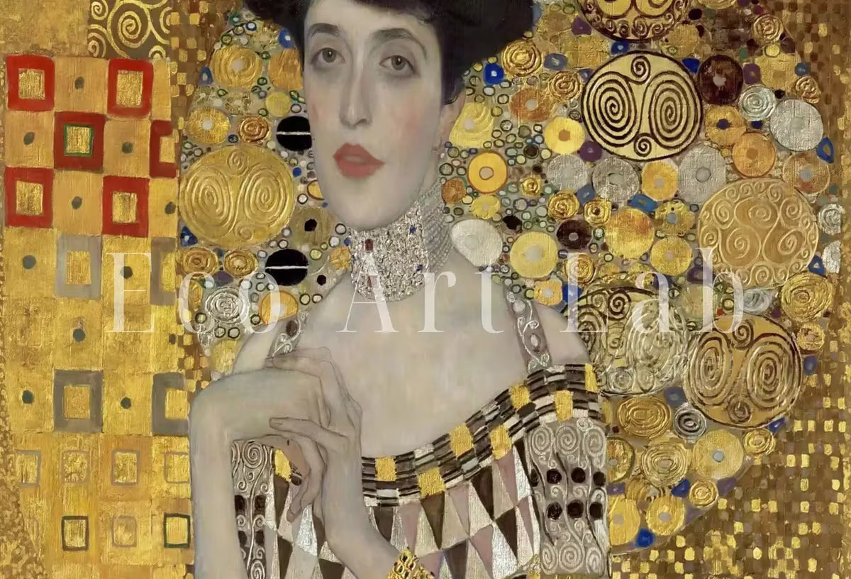 Gustav Klimt Wall Print SET. Gallery Wall Set Klimt Prints Set of 7. Famous Paintings Collection Fine Art Prints. Art Nouveau Posters #1 – Printable Wall Art Set