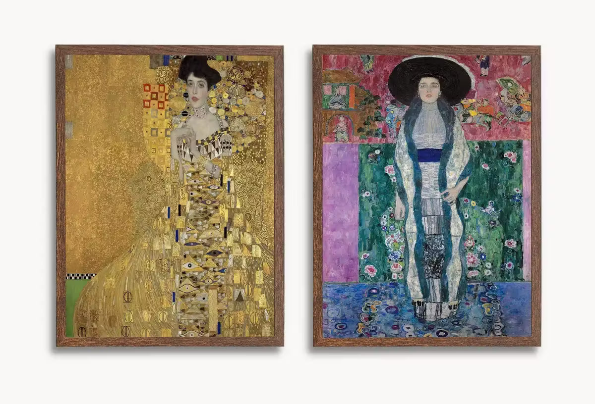 Gustav Klimt Wall Print SET. Gallery Wall Set Klimt Prints Set of 7. Famous Paintings Collection Fine Art Prints. Art Nouveau Posters #1 – Printable Wall Art Set