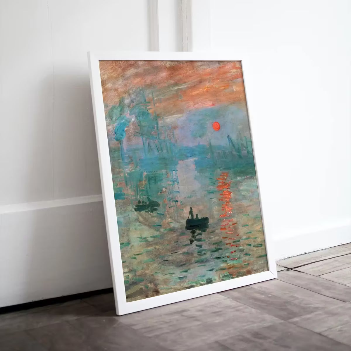 Impression, Sunrise Claude Monet Painting Famous Monet Art. Instant Download Vintage Decor. Monet Landscape Printable Wall Art Vintage Decor – Printable Wall Art