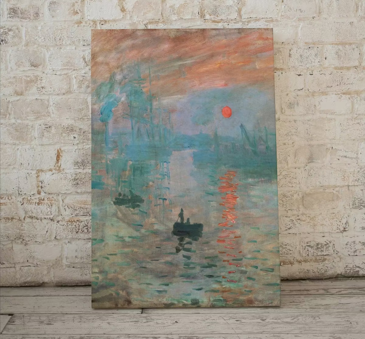 Impression, Sunrise Claude Monet Painting Famous Monet Art. Instant Download Vintage Decor. Monet Landscape Printable Wall Art Vintage Decor – Printable Wall Art