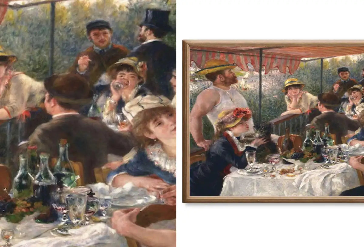 Detail view of artwork from Impressionist Frame TV Art. (variation 2)