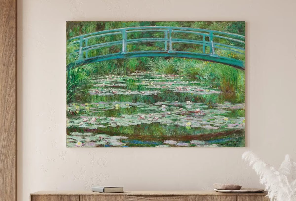 Japanese Footbridge Famous Claude Monet Painting. Instant Download Vintage Decor. Monet Botanical Print Printable Wall Art. Vintage Decor – Printable Wall Art