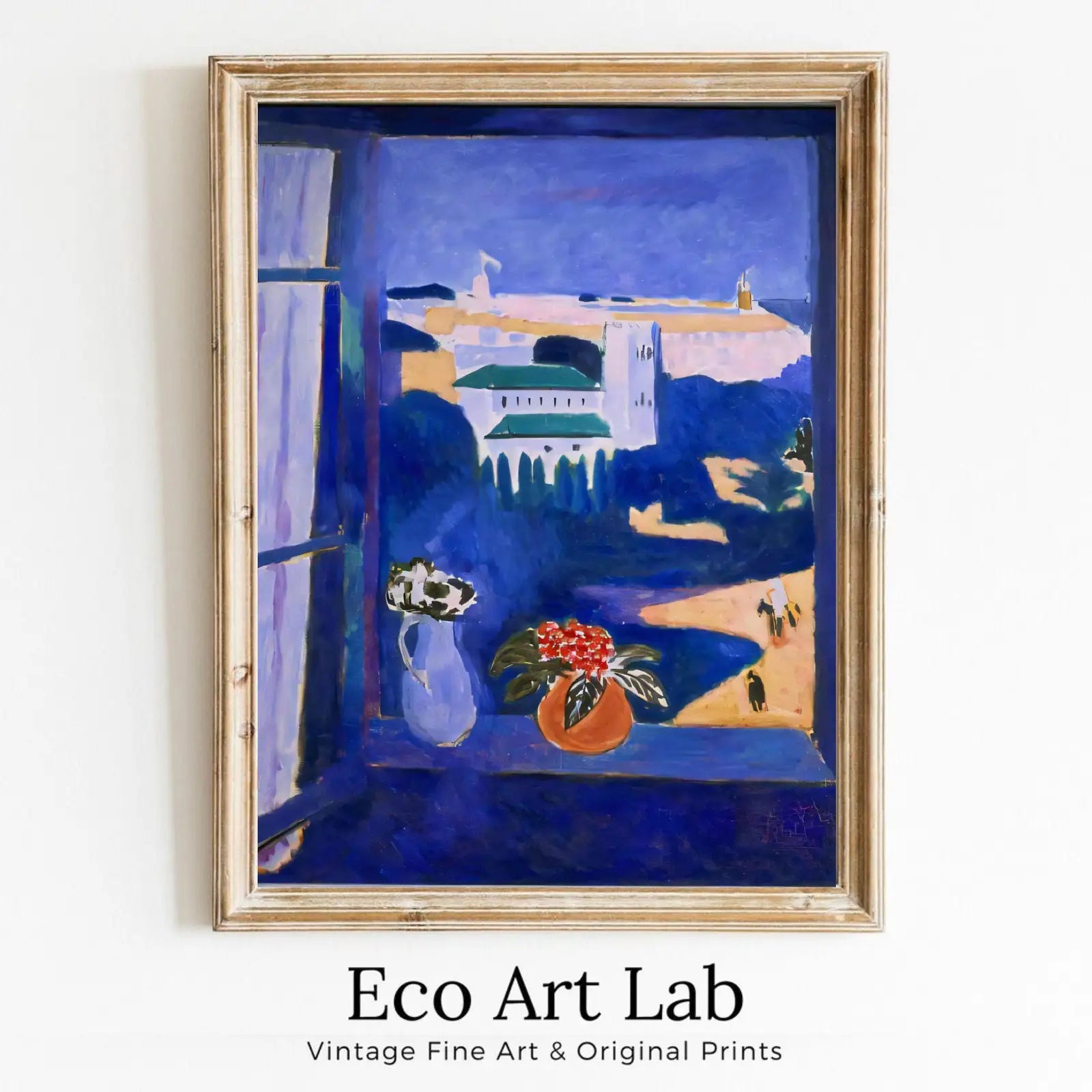 Landscape viewed from a window, by Henri Matisse. Famous Artwork Painting. High definition Printable Art. Instant Download – Printable Wall Art Digital Download
