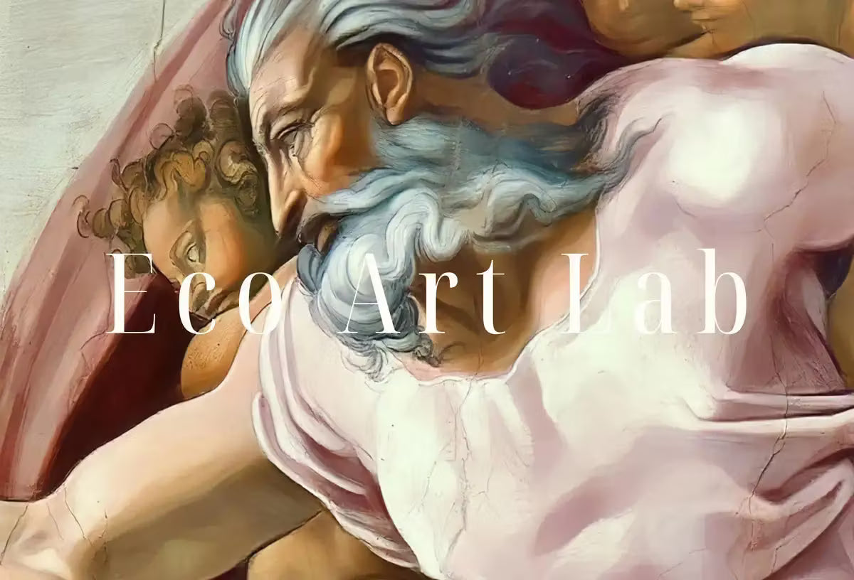 Michelangelo The Creation of Adam Famous Painting Altered in Black & White. Printable Vintage Classic Painting Reproduction Downloadable Art – Printable Wall Art