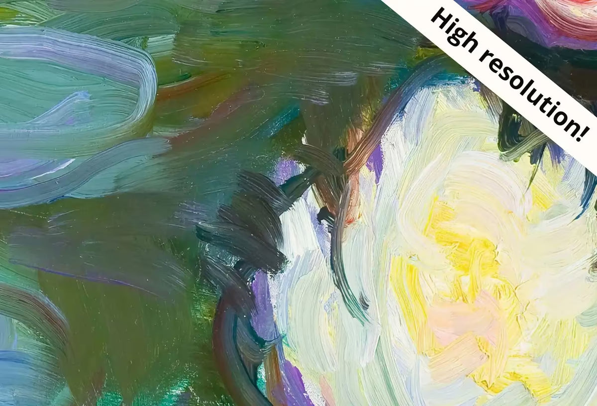 Nympheas Monet Painting Water Lilies Famous Claude Monet Print. Instant Download Vintage Decor. Monet Botanical Print Printable Wall Art – Printable Wall Art