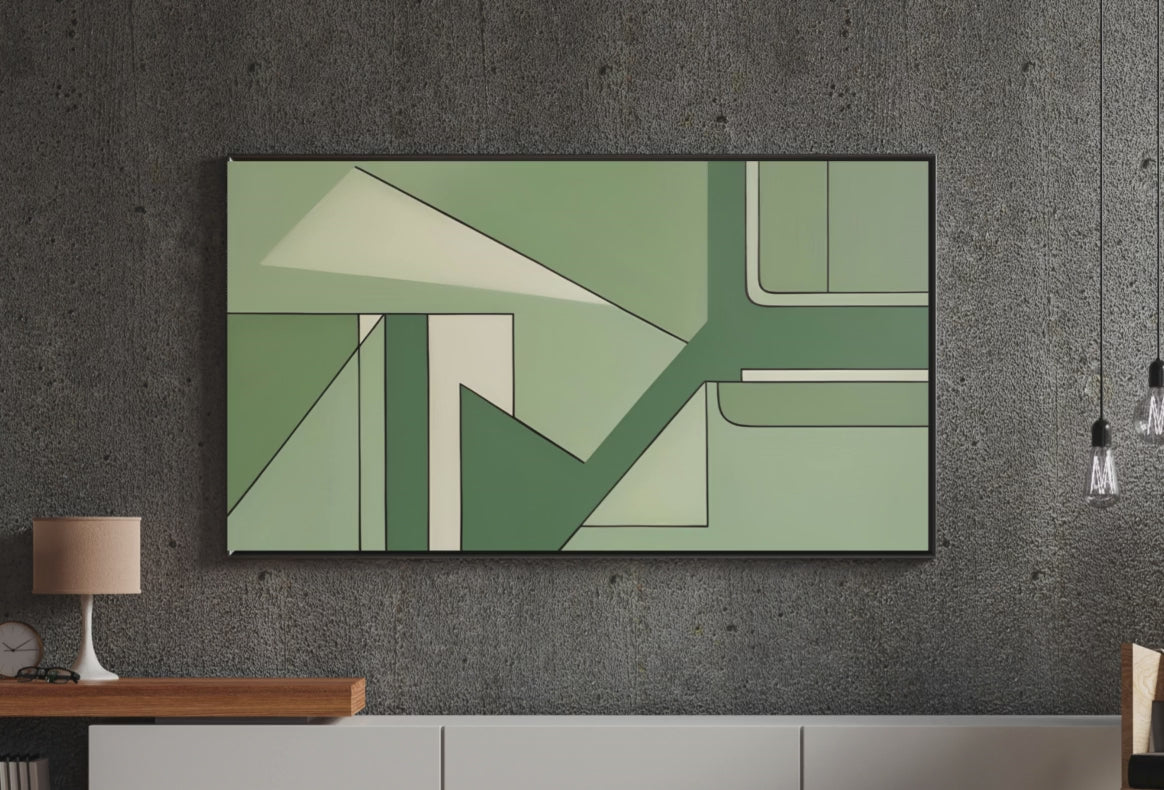 Sage Green MCM Abstracts FTVC765966409 set of 40 VIDEO (1).mp4 - Product Video