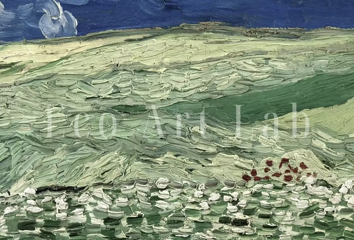 Printable Famous Art Print | Vincent van Gogh Wheatfield Under Thunderclouds | Instant Download | Vintage Painting | Fine Art Print – Printable Wall Art