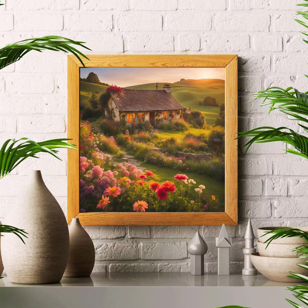 Rustic Wall Art Printable Decor | Garden Home Art  | Nature Printable Square Print – Printable Wall Art