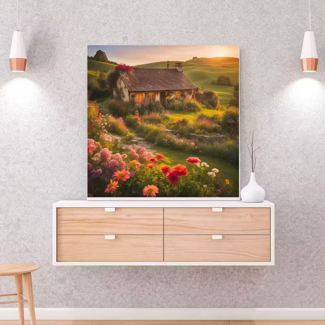 Rustic Wall Art Printable Decor | Garden Home Art  | Nature Printable Square Print – Printable Wall Art