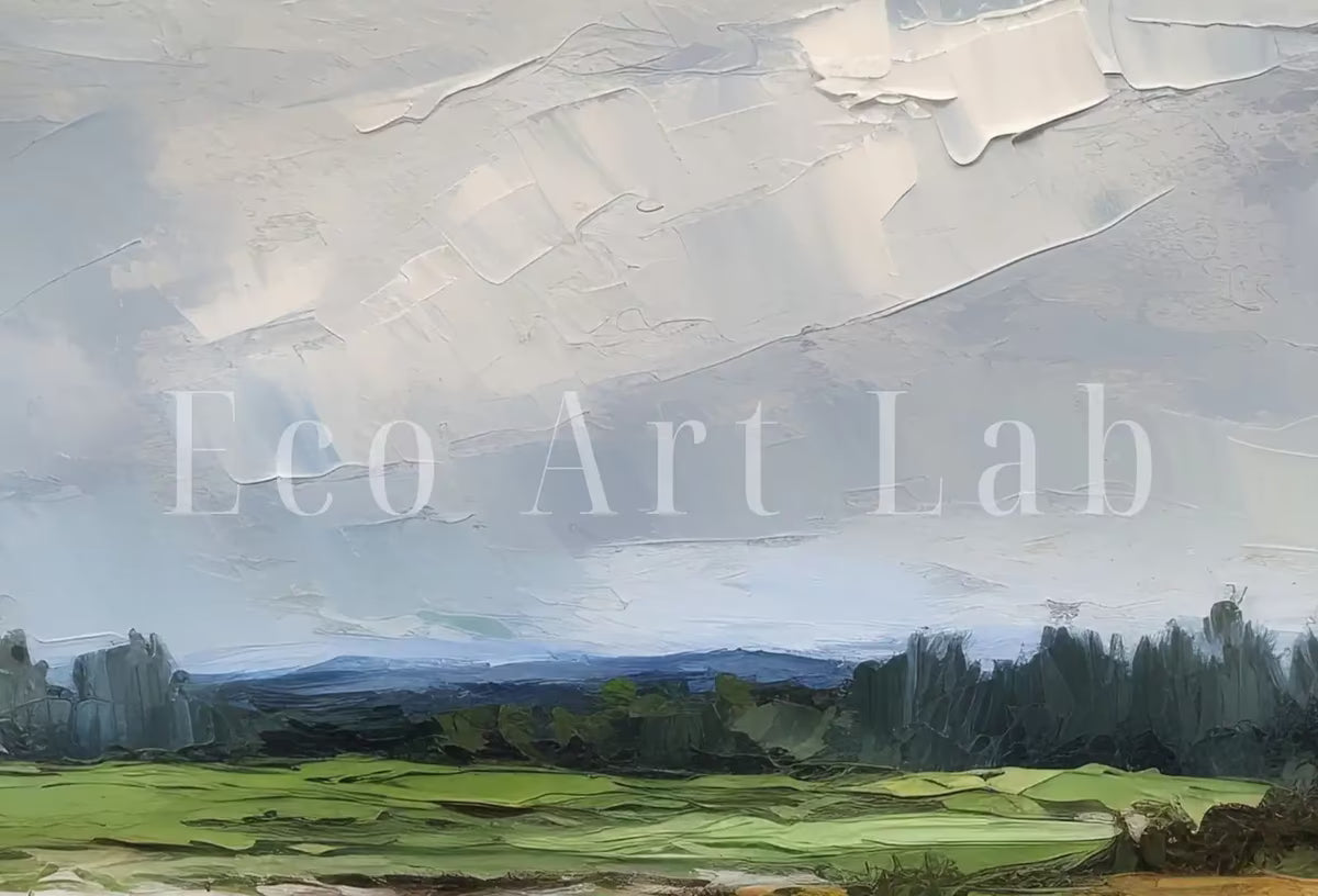 Samsung Frame TV Art 4K Country Vintage Style Landscape Painting. Instant Download. Rustic Meadow Vintage Painting. Art for the Frame TV – Frame TV  Art