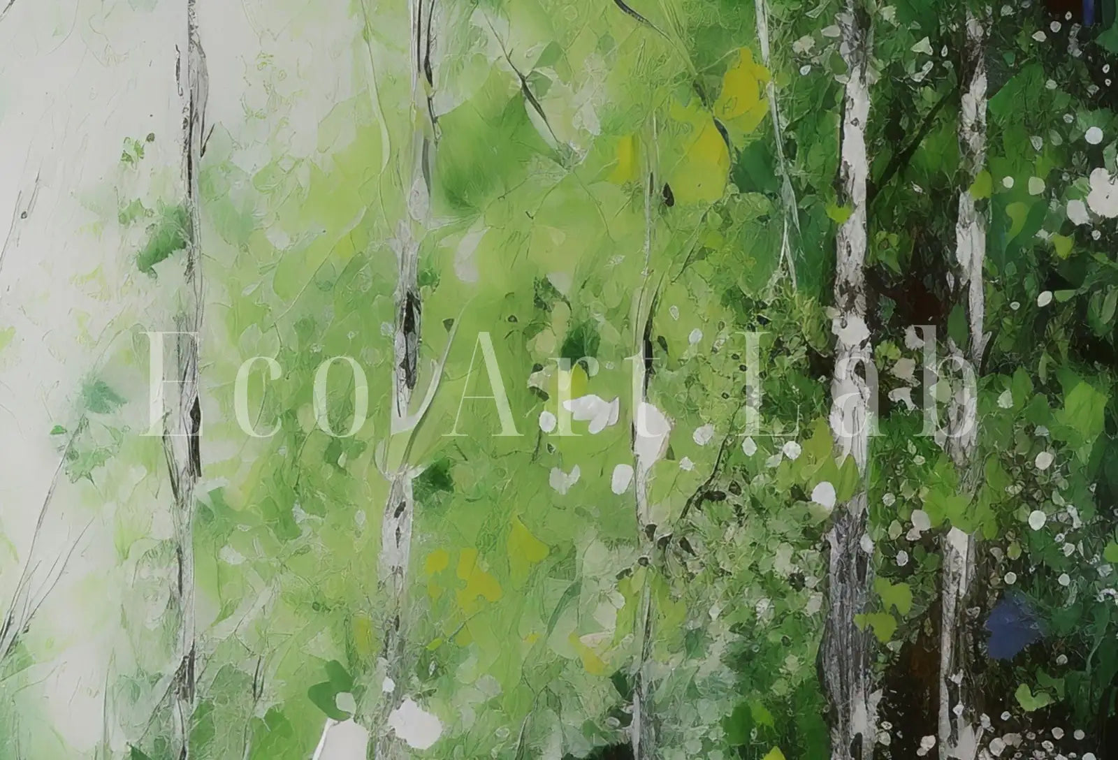 Second included artwork preview from Samsung Frame TV Art 4K Dense Forest Abstract Textured Landscape Painting. Instant Download. Forest Art for Samsung Frame TV. Art for TV featuring various scenes.