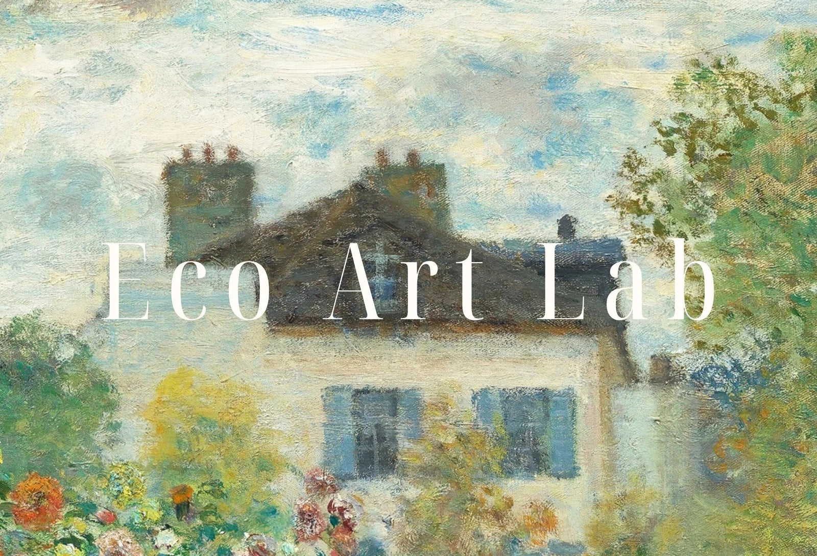 Included artwork preview showing first selection of artworks from Samsung Frame TV Art 4K Garden with Dahlias Famous Claude Monet Painting. Instant Digital Download Landscape for Frame TV. Vintage Wall Art.