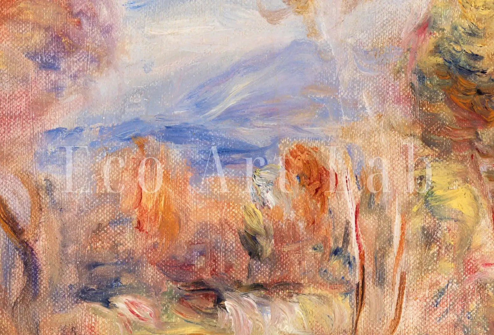Second included artwork preview from Samsung Frame TV Art 4K Glade (Clairière) by Auguste Renoir. Famous Antique Oil Painting. Landscape Vintage Impressionist Art for Frame TV featuring various scenes.