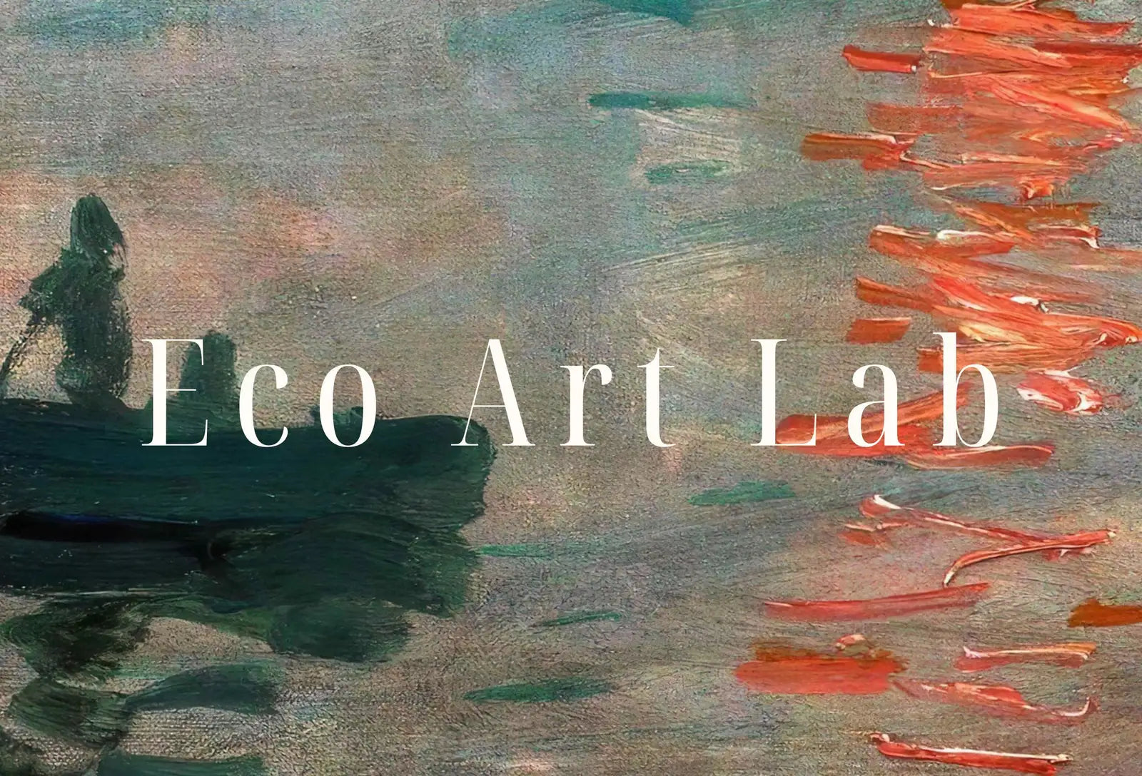 Detail view of artwork from Samsung Frame TV Art 4K Monet Impression, Sunrise Famous Painting. Instant Download Vintage Art for Samsung Frame TV. Claude Monet TV Art. (variation 1)