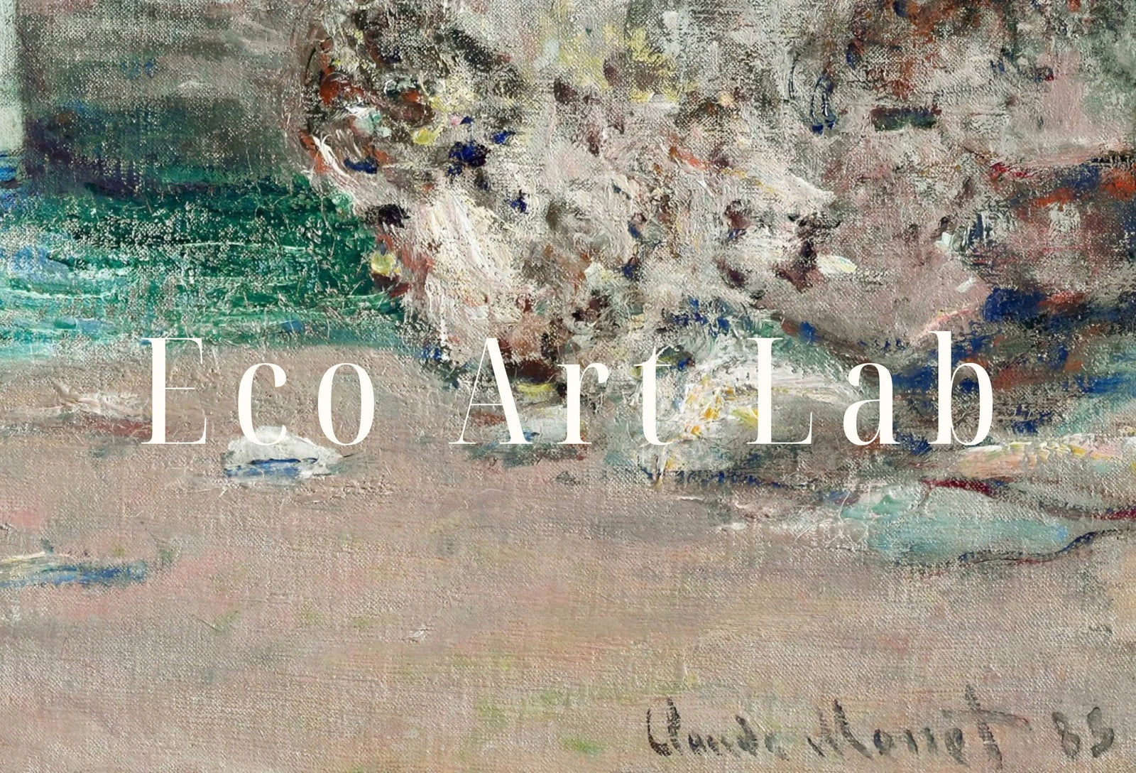 Included artwork preview showing first selection of artworks from Samsung Frame TV Art 4K Monet Sea & Cliffs Famous Painting. Instant Download. Vintage Art for the Samsung Frame TV. Claude Monet Art for TV.