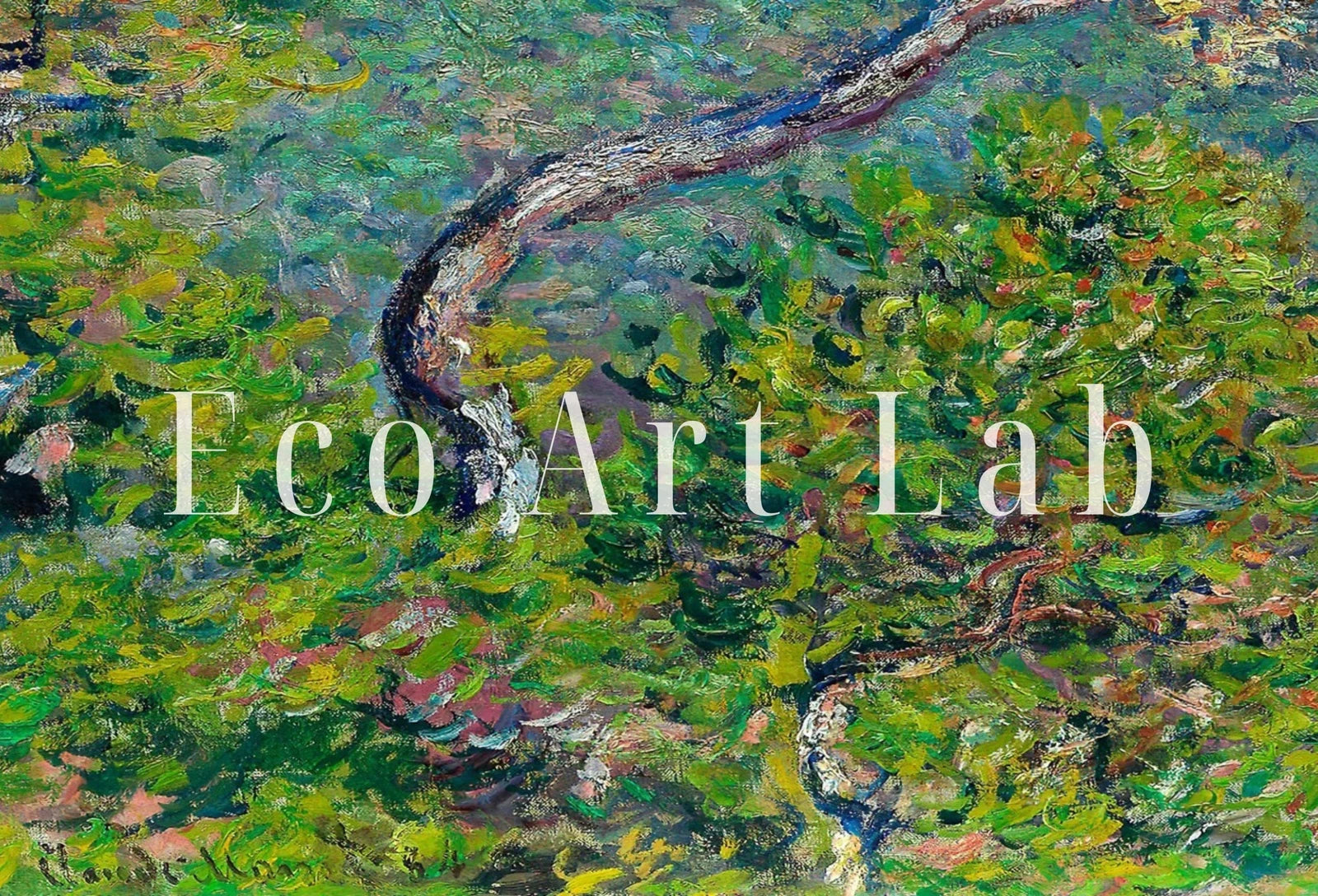 Second included artwork preview from Samsung Frame TV Art 4K Monet Sea & Trees Landscape Famous Painting. Instant Download Vintage Art for Samsung Frame TV. Claude Monet TV Art featuring various scenes.