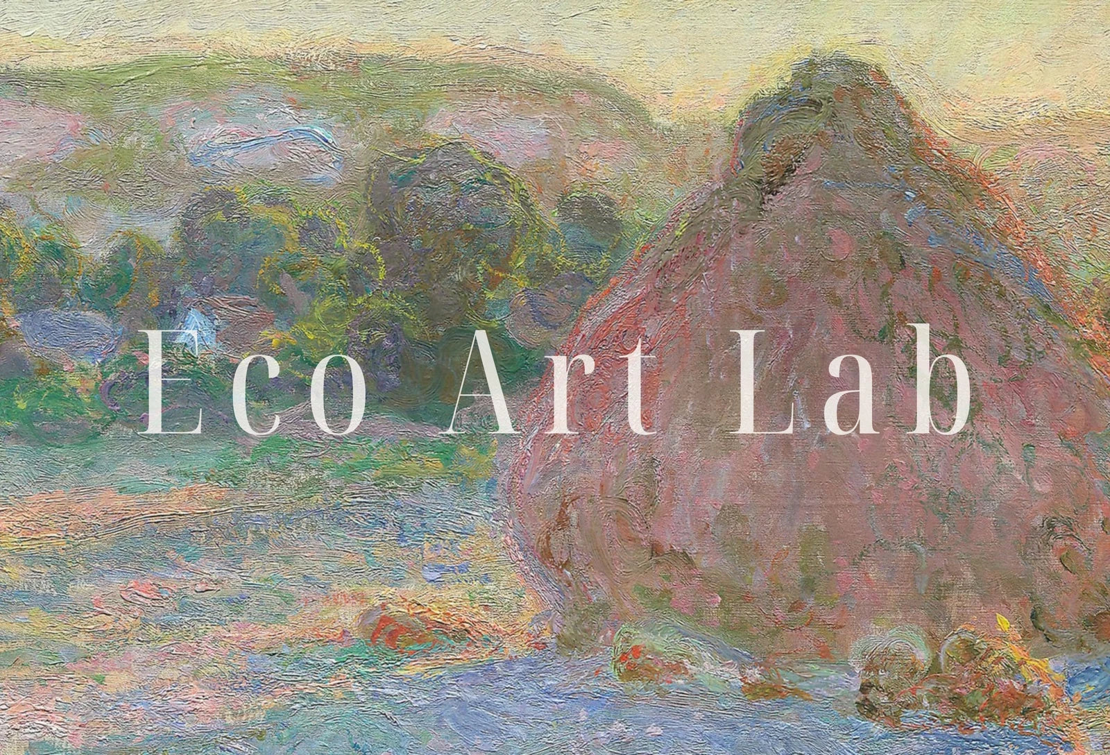 Included artwork preview showing first selection of artworks from Samsung Frame TV Art 4K Monet Stacks of Wheat Famous Painting. Instant Download Landscape Art for Samsung Frame TV. Claude Monet TV Art.