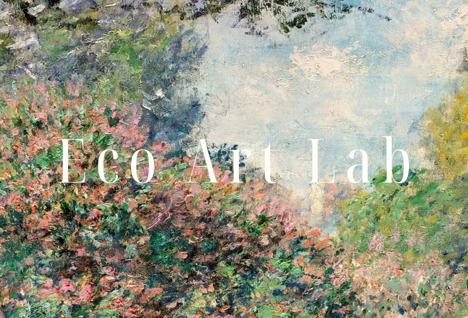Detail view of artwork from Samsung Frame TV Art 4K The Parc Monceau Famous Claude Monet Painting. Instant Download Landscape Wall Art for Frame TV. Vintage Wall Art. (variation 1)