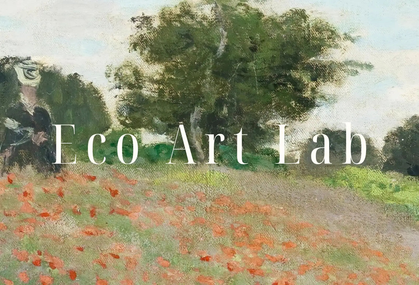 Detail view of artwork from Samsung Frame TV Art 4K The Poppy Field Famous Claude Monet Painting. Instant Download Landscape Wall Art for the Frame TV. Vintage Wall Art. (variation 1)