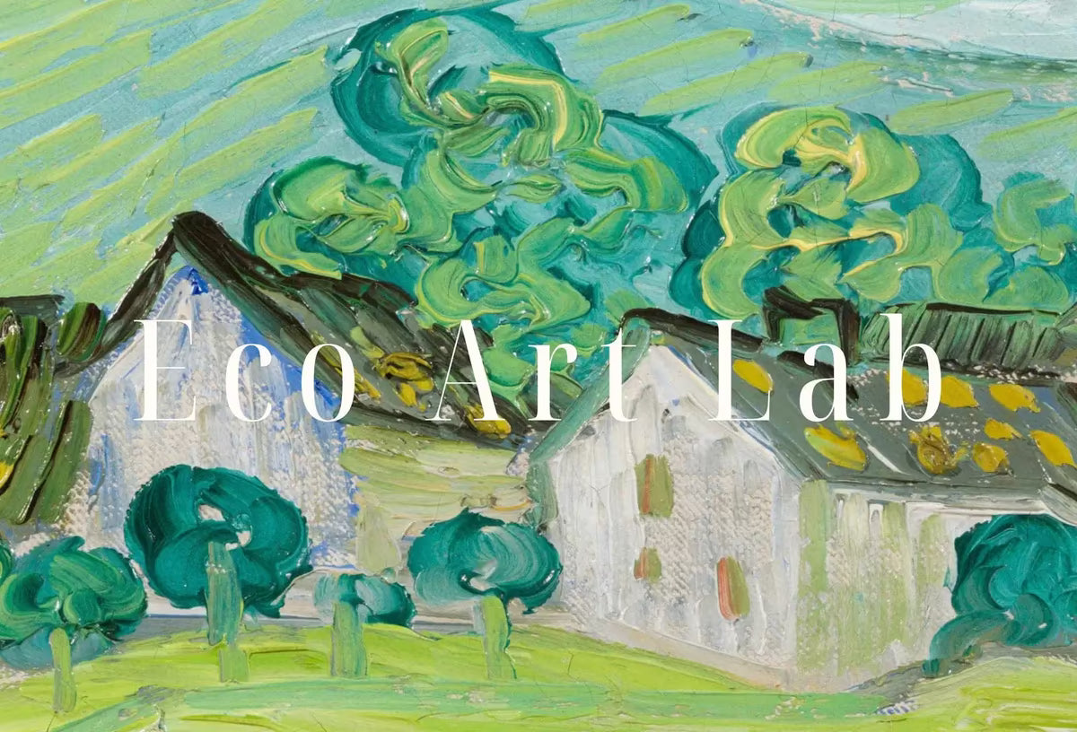 Samsung Frame TV Art 4K Vessenots in Auvers Famous Painting by Vincent van Gogh. Instant Download van Gogh Vintage Landscape for Frame TV. – Frame TV  Art