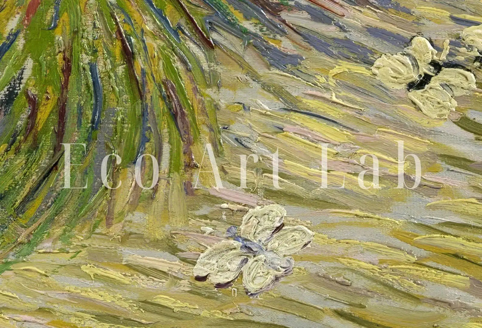 Included artwork preview showing first selection of artworks from Samsung Frame TV Art 4K Vincent van Gogh Grass and Butterflies Famous Painting. Instant Download van Gogh Art for Frame TV. Vintage Wall Art.
