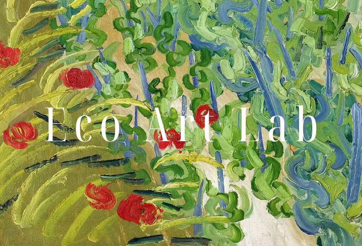 Samsung Frame TV Art 4K Vineyards Famous Painting by Vincent van Gogh. Instant Download van Gogh Landscape for the Frame TV. Vintage Decor – Frame TV  Art