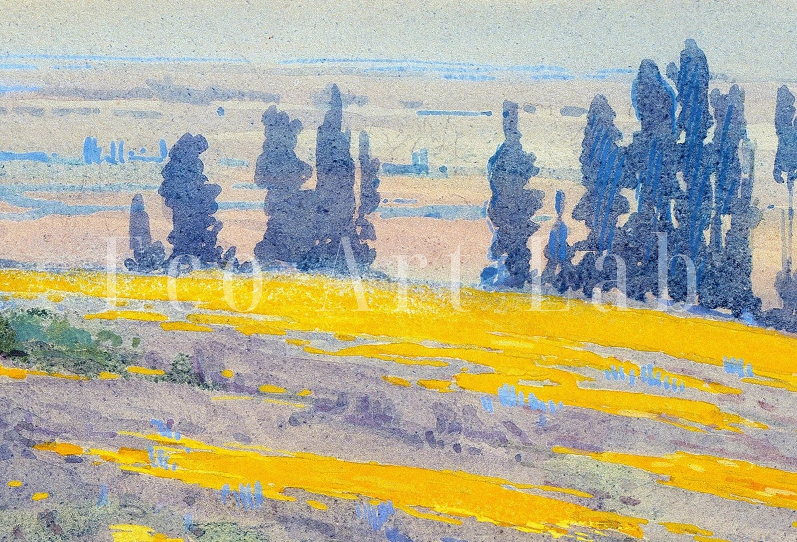 Second included artwork preview from Samsung Frame TV Art 4K Vintage Spring Landscape Painting. Instant Download Spring Field Landscape. Wall Art for Frame TV. Vintage Wall Art featuring various scenes.