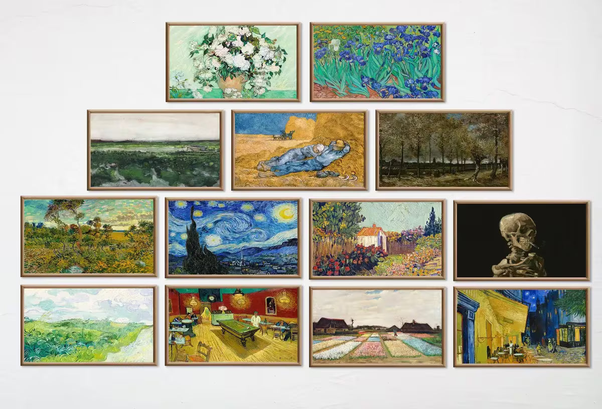 Set of 25 Samsung Frame TV 4K Art. Ultimate Van Gogh Famous Paintings Collection. Vincent Van Gogh Art Set. Instant Download Frame TV Art – Frame TV Art Set