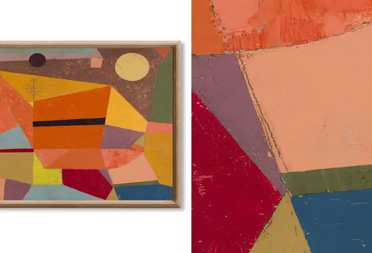 Second included artwork preview from Set of 40 Samsung Frame TV 4K Art. Ultimate Abstract Vintage & Modern Paintings Collection. Abstract Art Set. Instant Download Frame TV Art featuring various scenes.