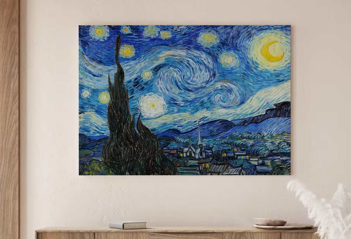 Starry Night by Vincent van Gogh Printable Famous Art Prints. Instant Download van Gogh Print Vintage Painting Wall Decor. Fine Art Print – Printable Wall Art
