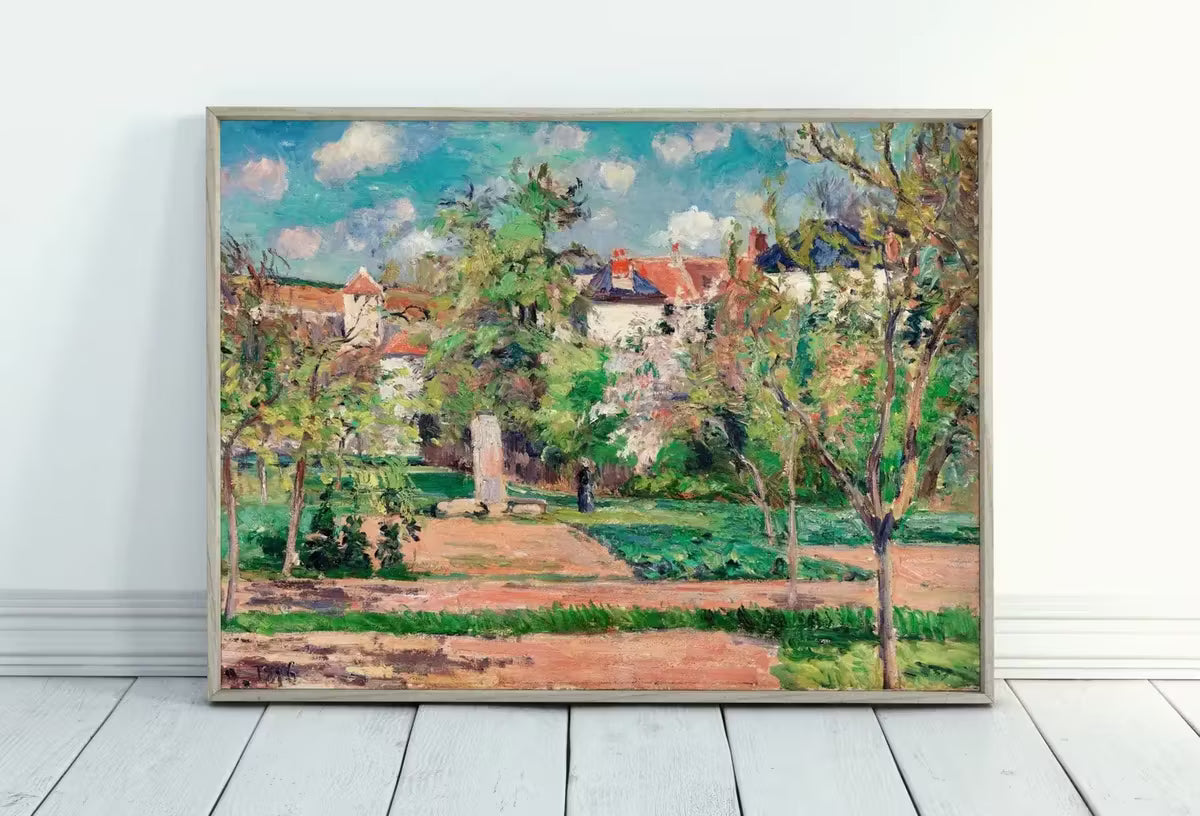 The Garden in the Sun Famous French Countryside Painting. Instant Download Vintage Decor. Botanical Print. Printable Wall Art. Vintage Decor – Printable Wall Art