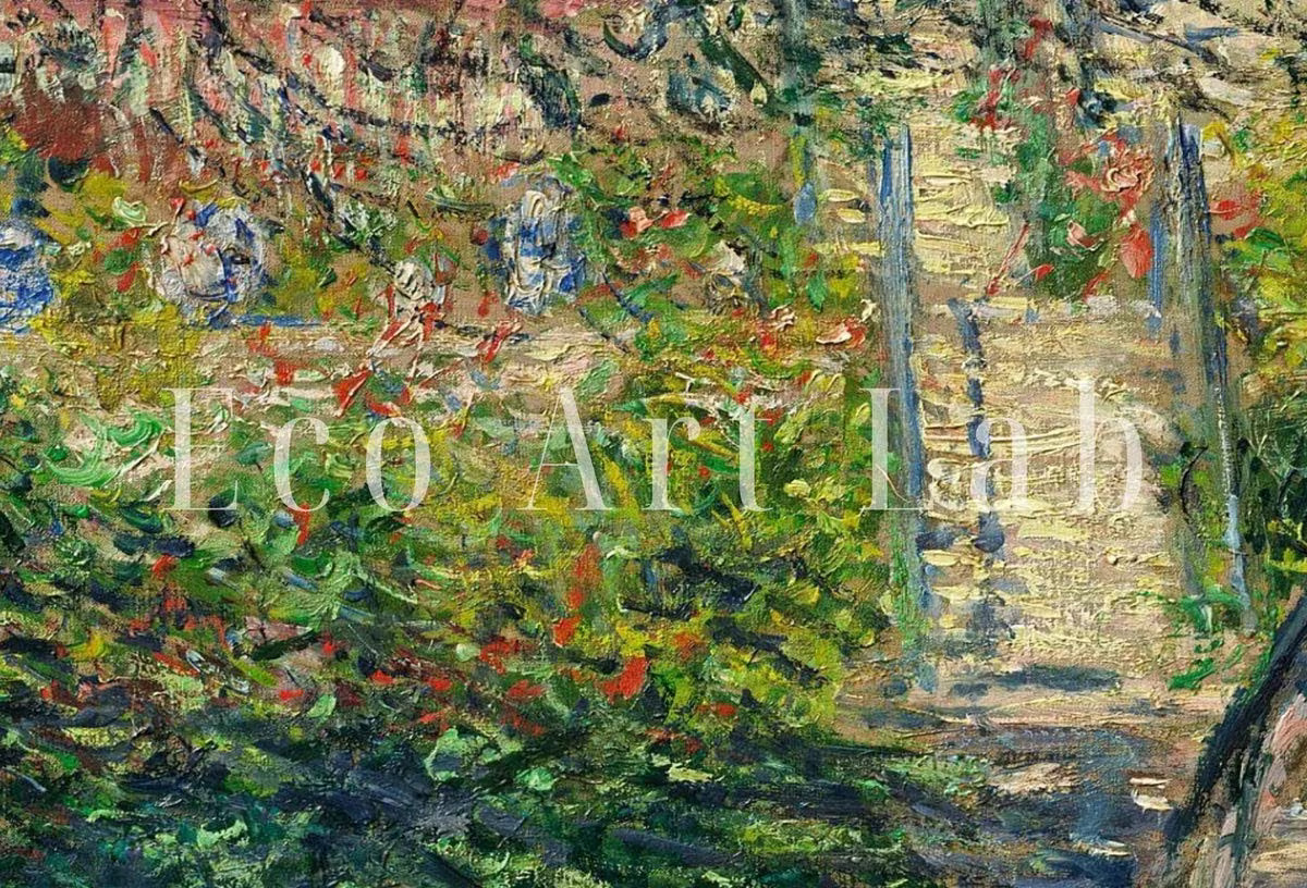 The Garden of Vétheuil Famous Claude Monet Painting. Instant Download Vintage Decor. Monet Botanical Print Printable Wall Art. Vintage Decor – Printable Wall Art