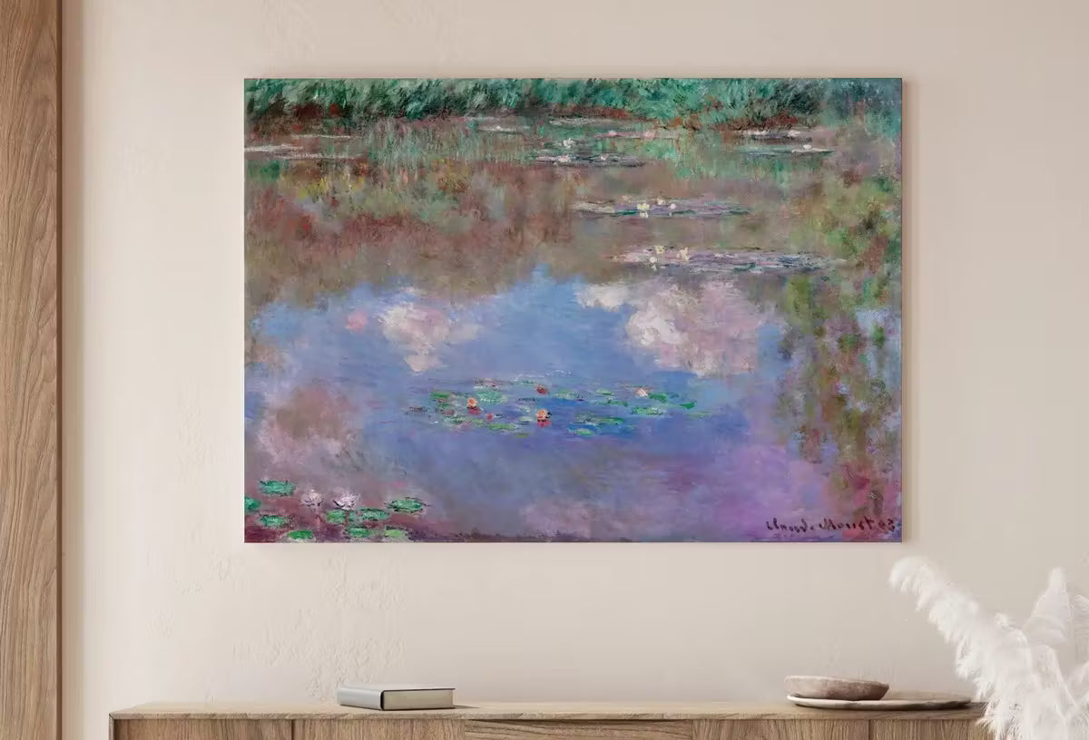 The Water Lily Pond Famous Claude Monet Painting. Instant Download Vintage Decor. Monet Botanical Print Printable Wall Art. Vintage Decor – Printable Wall Art