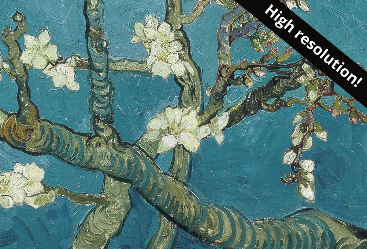 Vincent van Gogh Almond Blossom Printable Famous Art Prints. Instant Download van Gogh Print Vintage Botanical Wall Art. Fine Art Print – Printable Wall Art