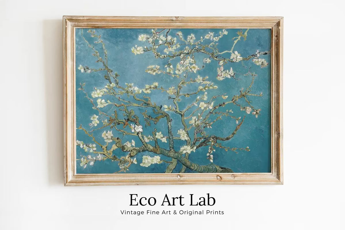 Vincent van Gogh Almond Blossom Printable Famous Art Prints. Instant Download van Gogh Print Vintage Botanical Wall Art. Fine Art Print – Printable Wall Art