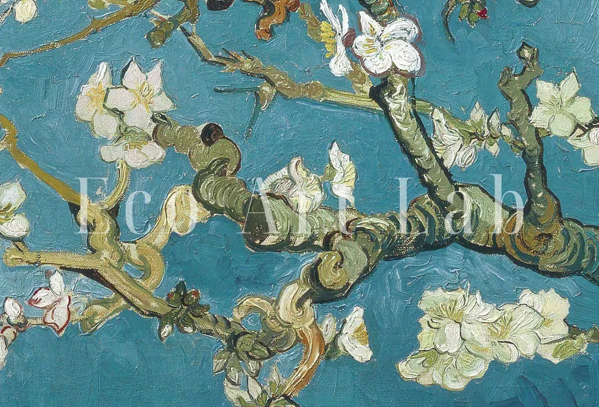 Vincent van Gogh Almond Blossom. Set of 2 Prints. Printable Famous Fine Art Prints. Instant Download. Vintage Botanical 2 Piece Wall Art – Printable Wall Art Set